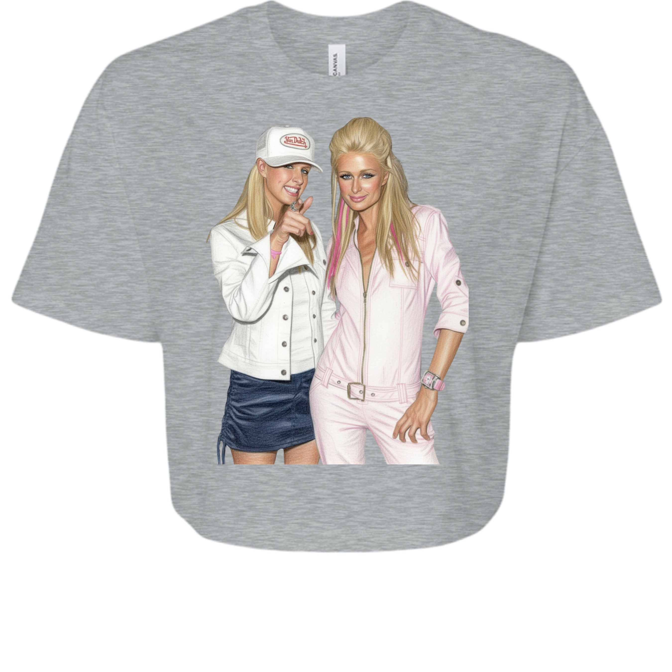 Athletic Heather - 6482 - FRONT