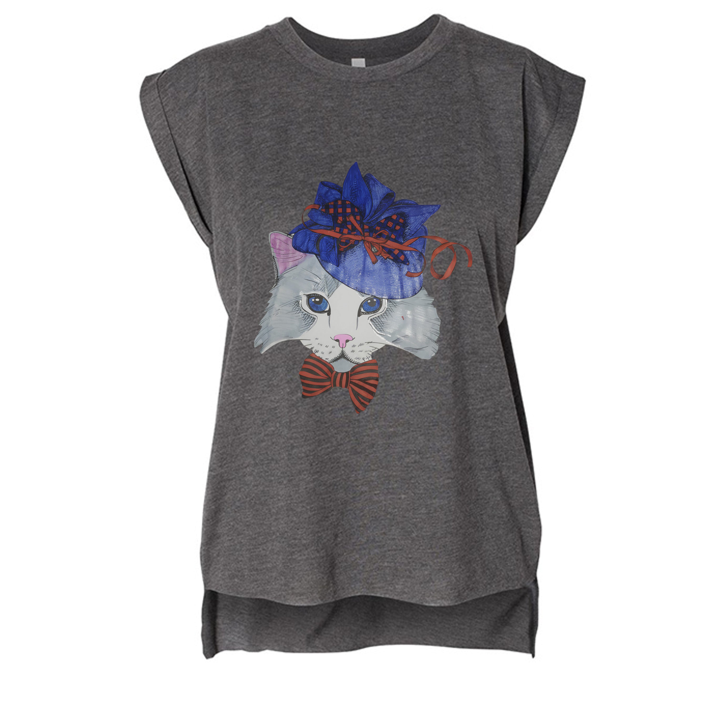 DARK GRY HEATHER - 8804 - FRONT
