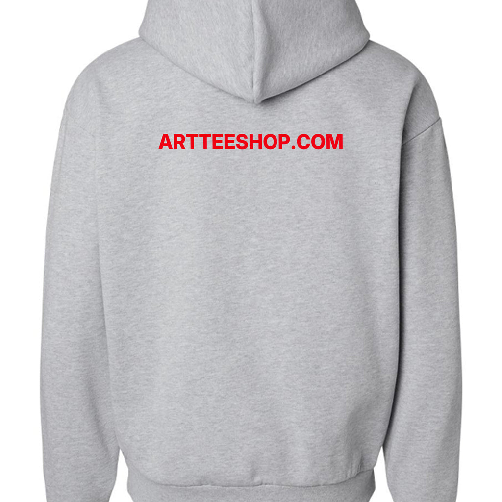 Grey Heather - IND420XD - BACK