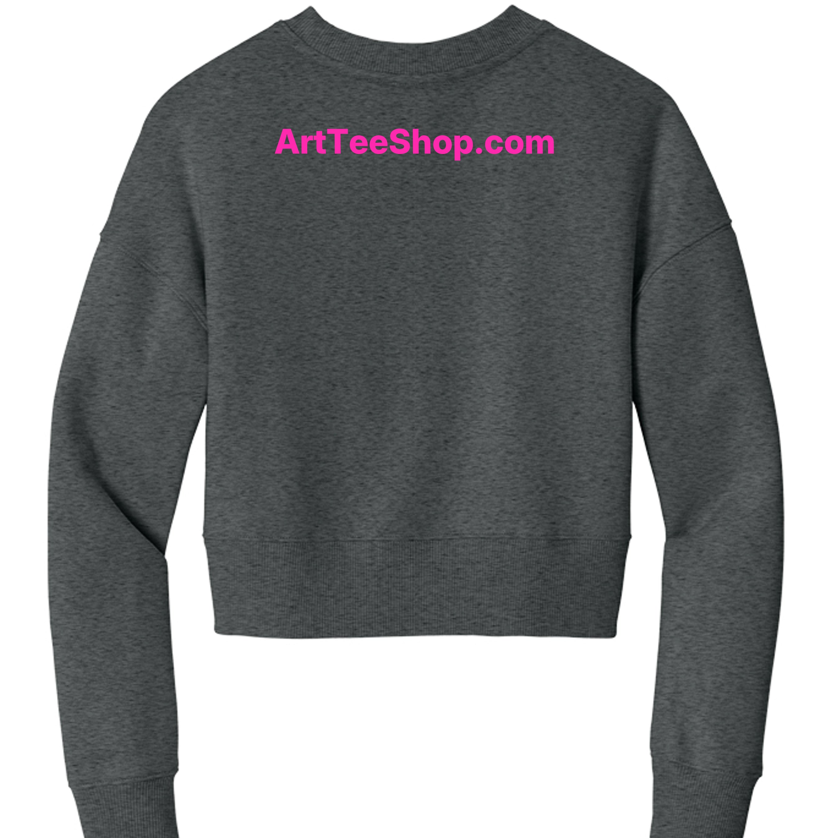 Heathered Charcoal - DT1105 - BACK